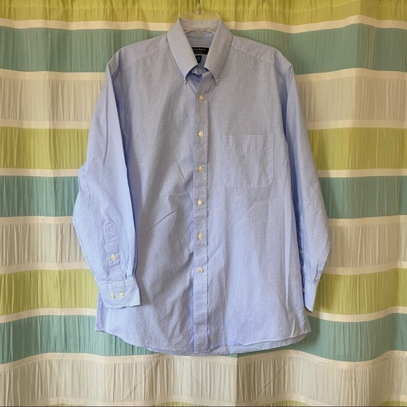 Club Room Gingham Long Sleeve Button Down Shirt - Picture 11 of 11